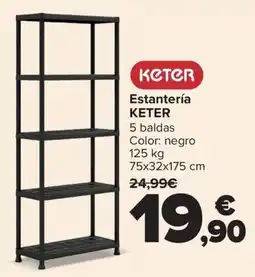 Carrefour KETER Estantería oferta