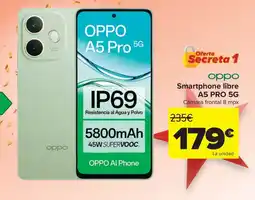 Carrefour OPPO Smartphone libre A5 PRO 5G oferta