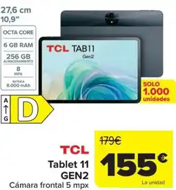Carrefour TCL Tablet 11 GEN2 oferta