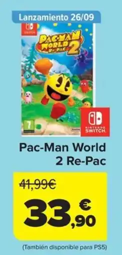 Carrefour Pac-Man World 2 Re-Pac oferta