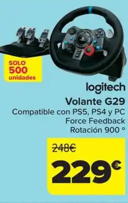 Carrefour LOGITECH Volante G29 oferta