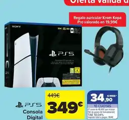 Carrefour Consola Digital oferta