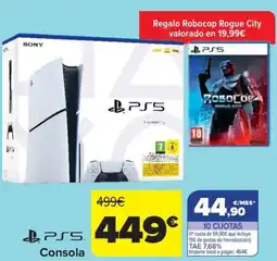 Carrefour PS5 Consola oferta