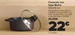 Carrefour San ignacio - cacerola con tapa bistro oferta