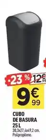 Centrakor Cubo de basura 25 l oferta