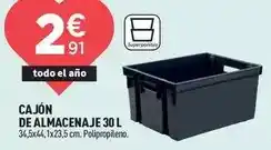 Centrakor Cajón de almacenaje 30 l oferta
