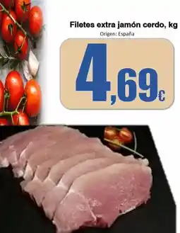 Super Alcoop Filetes extra jamón cerdo oferta