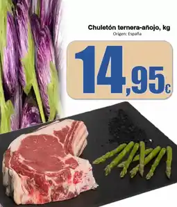 Super Alcoop Chuletón ternera añojo oferta