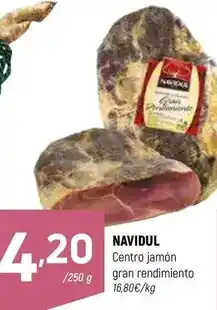 Coviran Navidul - centro jamón gran rendimiento oferta