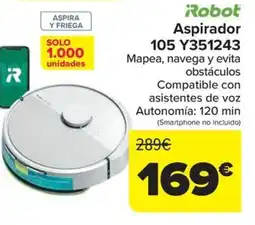 Carrefour ROBOT Aspirador 105 Y351243 oferta