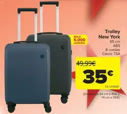 Carrefour Trolley New York oferta