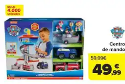 Carrefour Centro de mando oferta