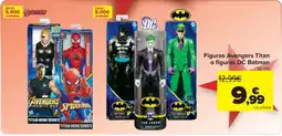 Carrefour Figuras Avengers Titan o figuras DC Batman oferta