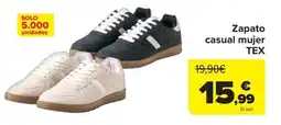 Carrefour TEX Zapato casual mujer oferta