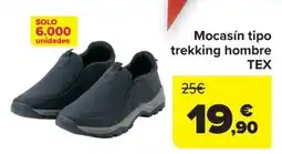 Carrefour TEX Mocasín tipo trekking hombre oferta