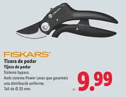 Lidl FISKARS Tisora de podar Tijera de podar oferta