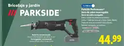 Lidl PARKSIDE Performance® Serra de sabre recarregable oferta