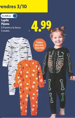 Lidl LUPILU Pijama oferta