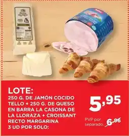 Alimerka Tello - lote: jamón cocido oferta