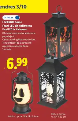 Lidl LIVARNO HOME Fanal LED de Halloween oferta