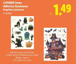 Lidl LIVARNO HOME Adhesius lluminosos Pegatinas luminosas oferta