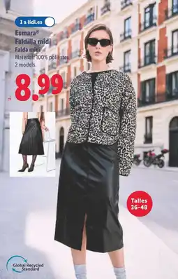 Lidl ESMARA Faldilla midi oferta
