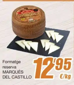 SPAR Fragadis MARQUÉS DEL CASTILLO Formatge reserva oferta