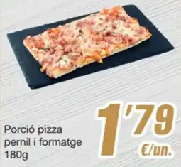 SPAR Fragadis Porció pizza pernil i formatge oferta