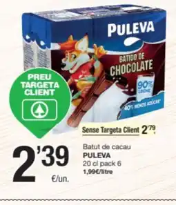 SPAR Fragadis PULEVA Batut de cacau oferta