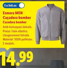 Lidl ESMARA MEN Caçadora bomber Cazadora bomber oferta