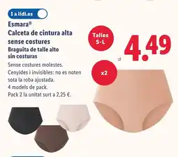 Lidl ESMARA Calceta de cintura alta oferta