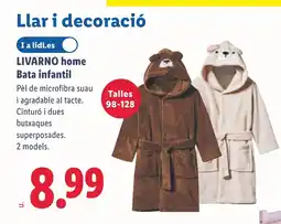 Lidl LIVARNO home Bata infantil oferta