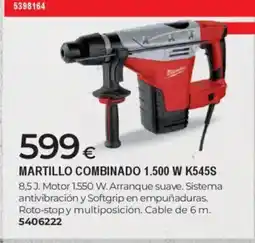 BigMat Martillo combinado 1.500 w k545s oferta