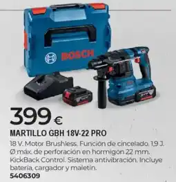 BigMat Martillo gbh 18v-22 pro oferta
