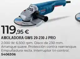 BigMat Amoladora gws 20-230 j pro oferta