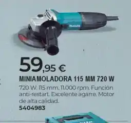 BigMat Miniamoladora 115 mm 720 w oferta