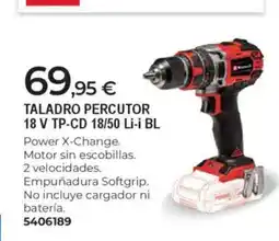 BigMat Taladro percutor 18 v tp-cd 18/50 li-i bl oferta