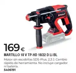 BigMat Martillo 18 v tp-hd 18/22 d li bl oferta
