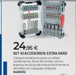 BigMat Set 43 accesorios extra hard oferta