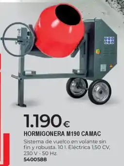BigMat Hormigonera m190 camac oferta