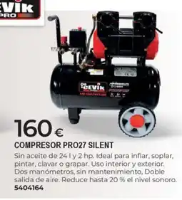 BigMat Compresor pro27 silent oferta