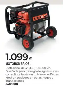 BigMat Motobomba obi oferta