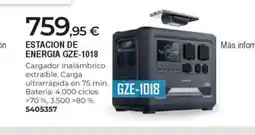 BigMat Estacion de energia gze-1018 oferta