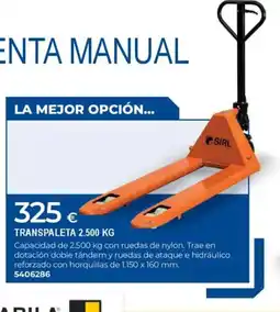 BigMat Transpaleta oferta