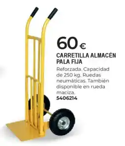 BigMat Carretilla almacén pala fija oferta