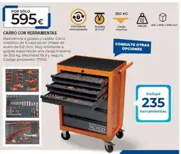 BigMat Carro con herramientas oferta