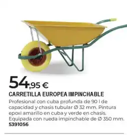 BigMat Carretilla europea impinchable oferta