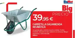 BigMat Carretilla galvanizada neumática oferta