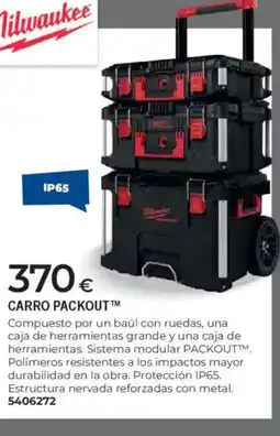 BigMat MILWAUKEE Carro packout oferta
