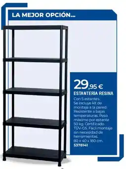 BigMat Estantería resina oferta